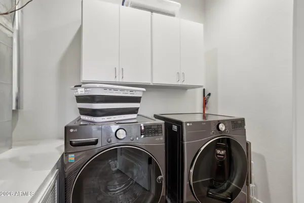 a view of a garden with a patio