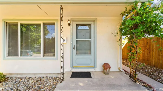 a view of entrance door of the house