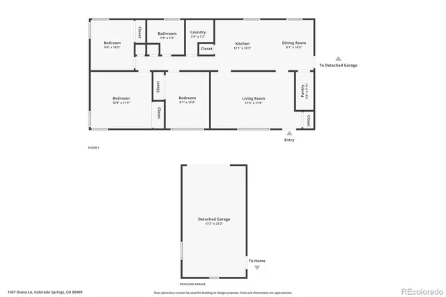 $1,895 | 1507 Diana Lane, Colorado Springs, CO 80909