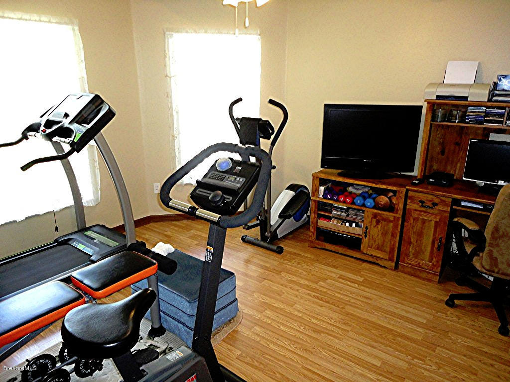 1708 Hydrangea Road Palm Bay, FL 32907 - Photo 12 of 13 Bedroom 3 or exercise room / study