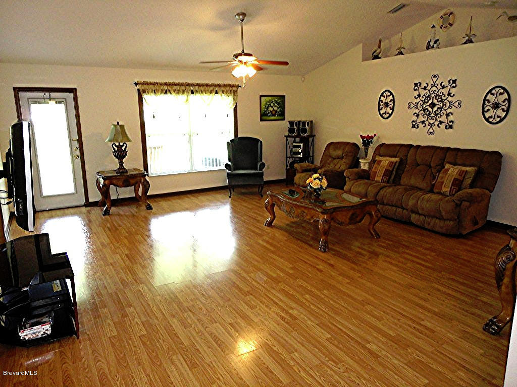 1708 Hydrangea Road Palm Bay, FL 32907 - Photo 9 of 13 Additional living room view