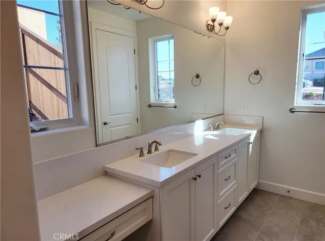 an empty room that has a window in it