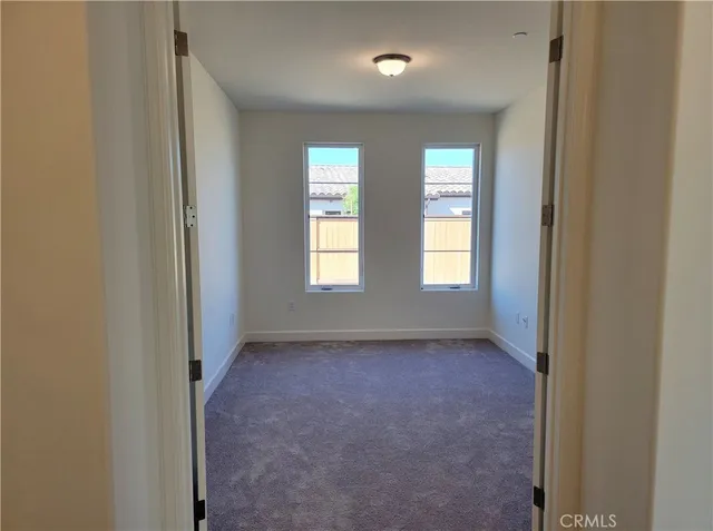 a view of empty room