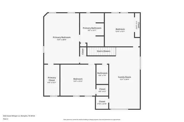 $2,105 | 4542 Sweet Whisper Lane, Memphis, TN 38125