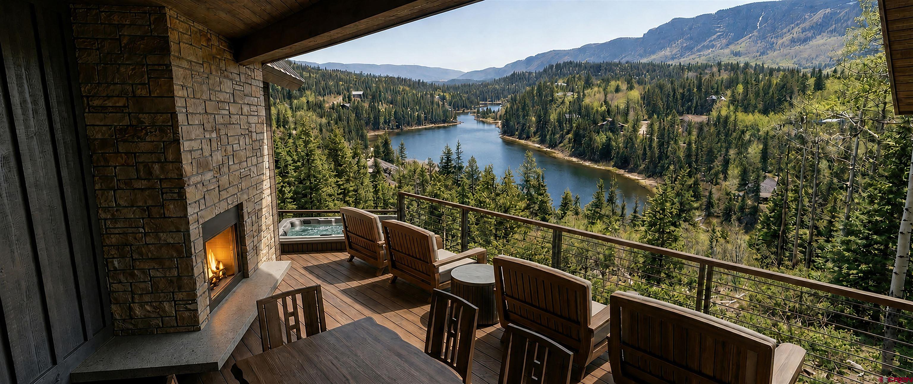 361 Deer Run Way Durango, CO 81301 - Photo 3 of 29 a balcony with chairs