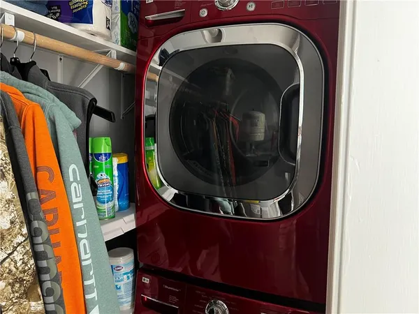 a view of washer and dryer