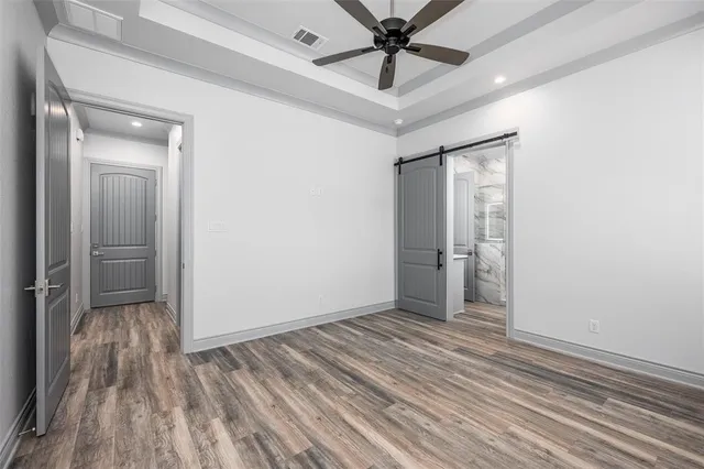 wooden floor in an empty room