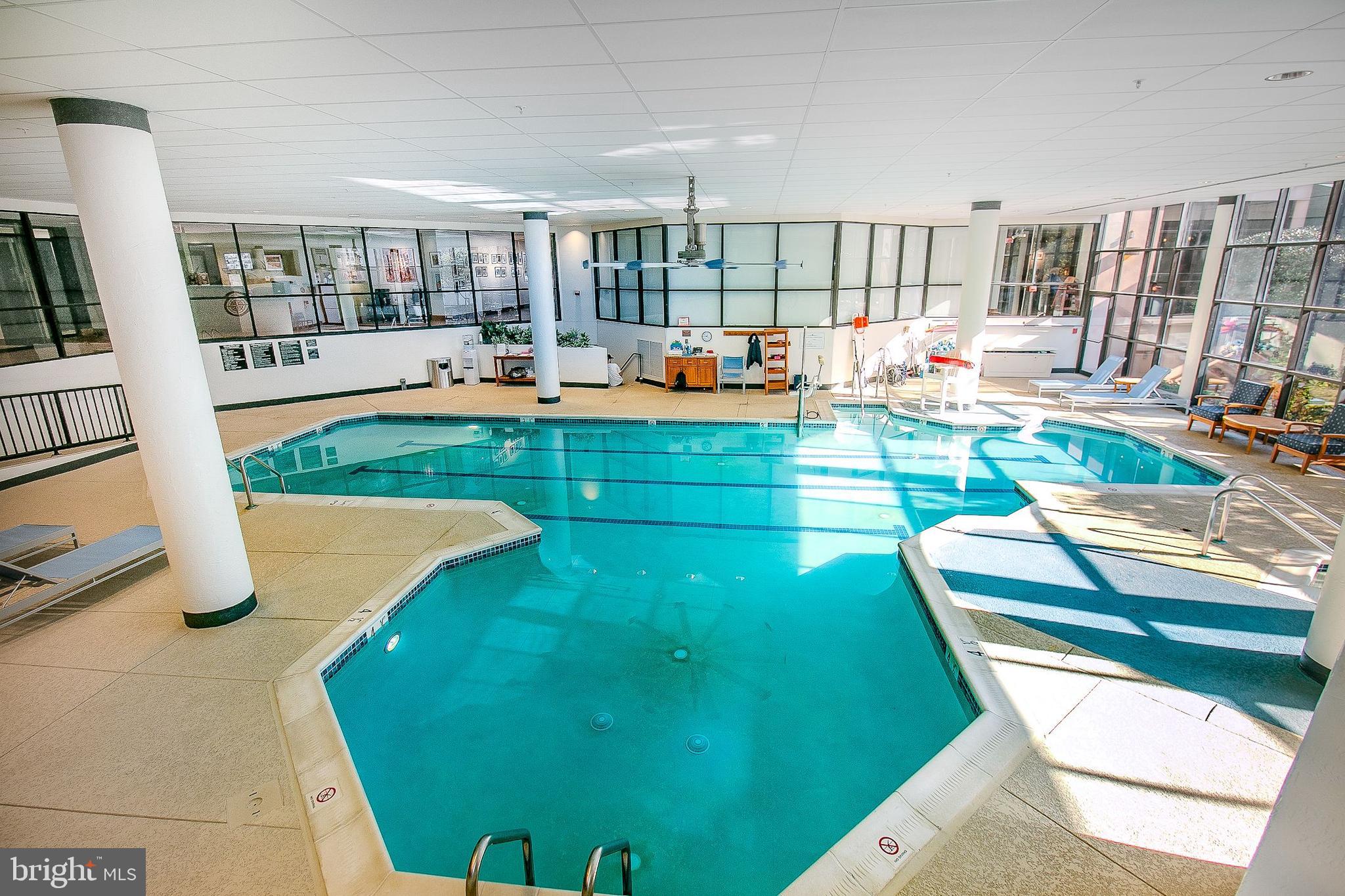 5901 Mt Eagle Drive, Unit 1101 Alexandria, VA 22303 - Photo 36 of 44 Indoor pool!