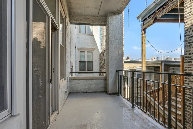a view of balcony and deck