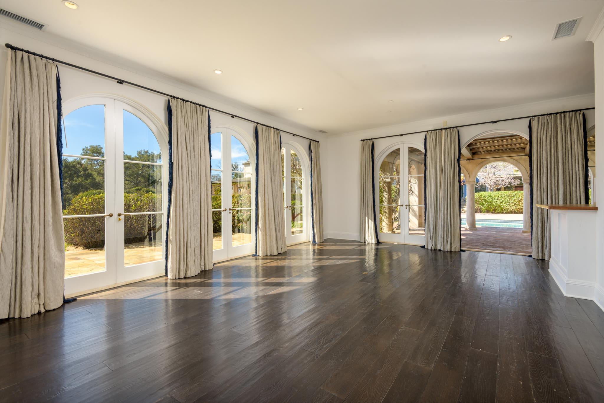 771 Garden Lane Montecito, CA 93108 - Photo 27 of 44 a view of an entryway with wooden floor