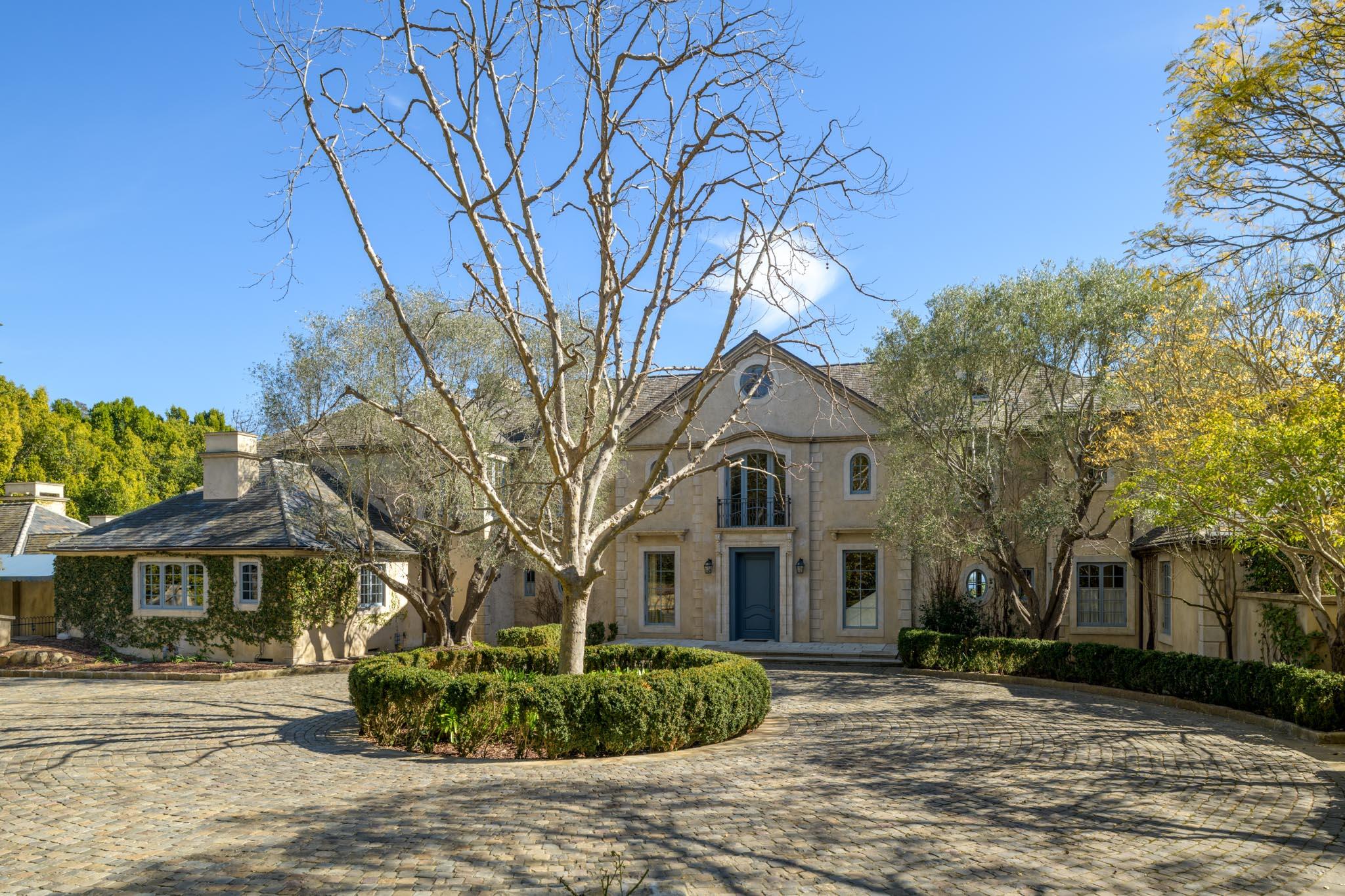 771 Garden Lane Montecito, CA 93108 - Photo 38 of 44 a front view of a house with a garden