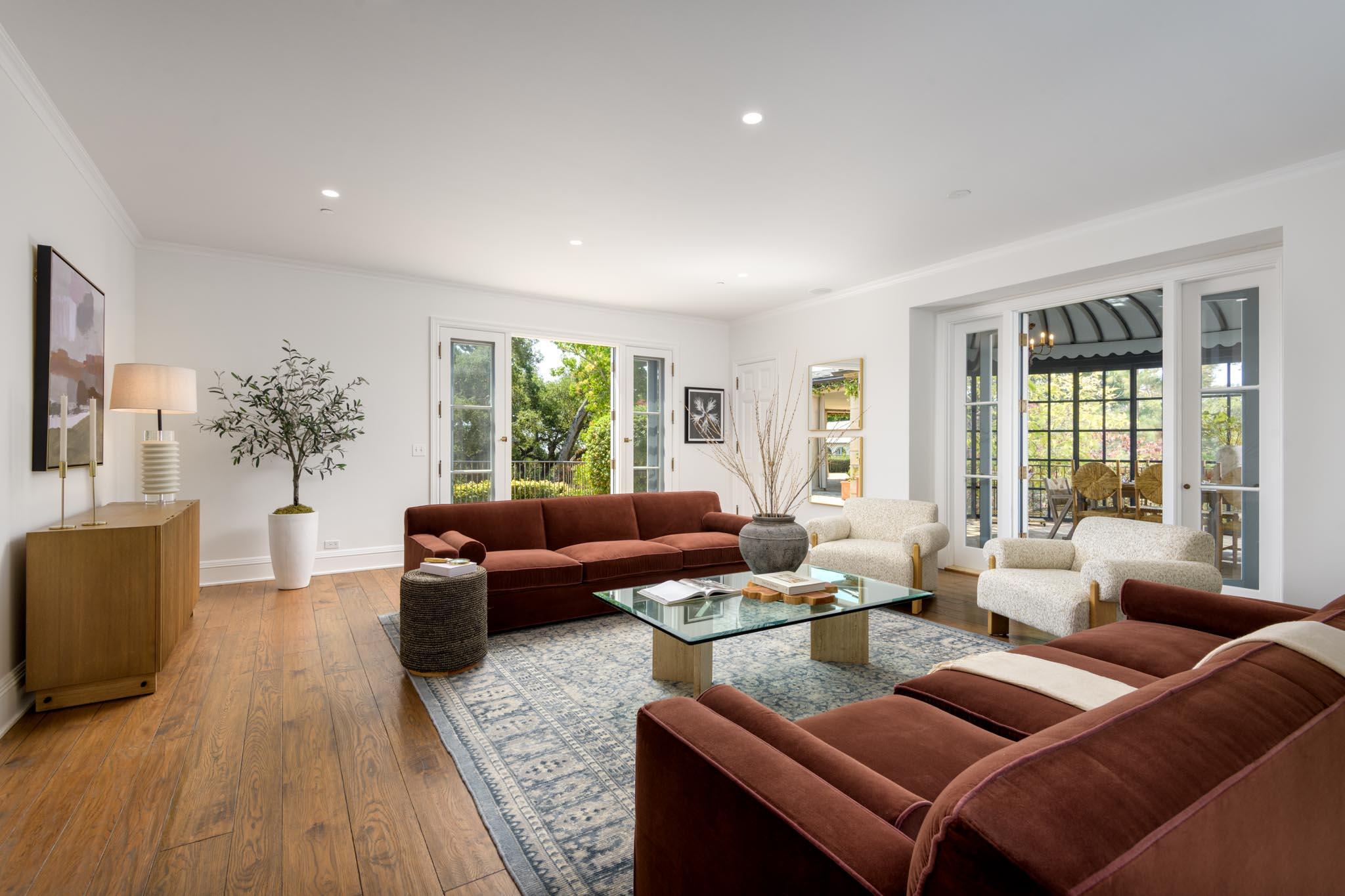 771 Garden Lane Montecito, CA 93108 - Photo 7 of 44 a living room with furniture and a large window