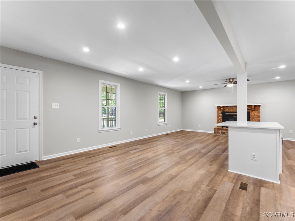 3918 Seamist Road Chester, VA 23831 - Photo 11 of 36 a view of a kitchen with a sink and a window
