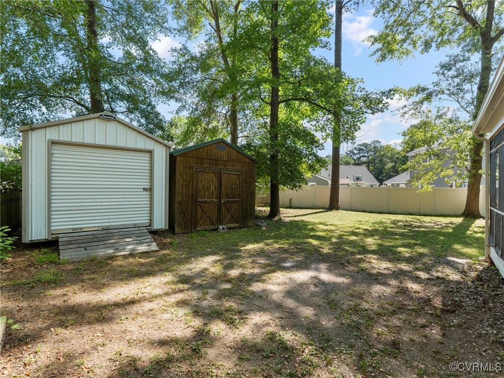3918 Seamist Road Chester, VA 23831 - Photo 7 of 36 a view of a backyard