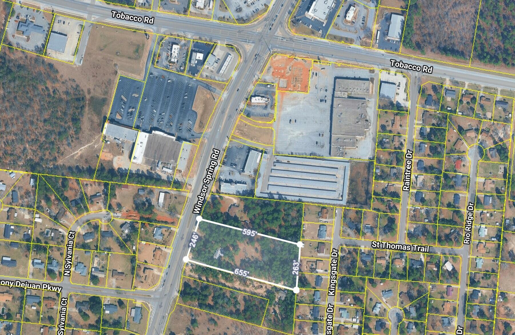 4114 Windsor Spring Road Hephzibah, GA 30815 - Photo 41 of 41 Aerial Photo of 4114 Windsor Spring Road