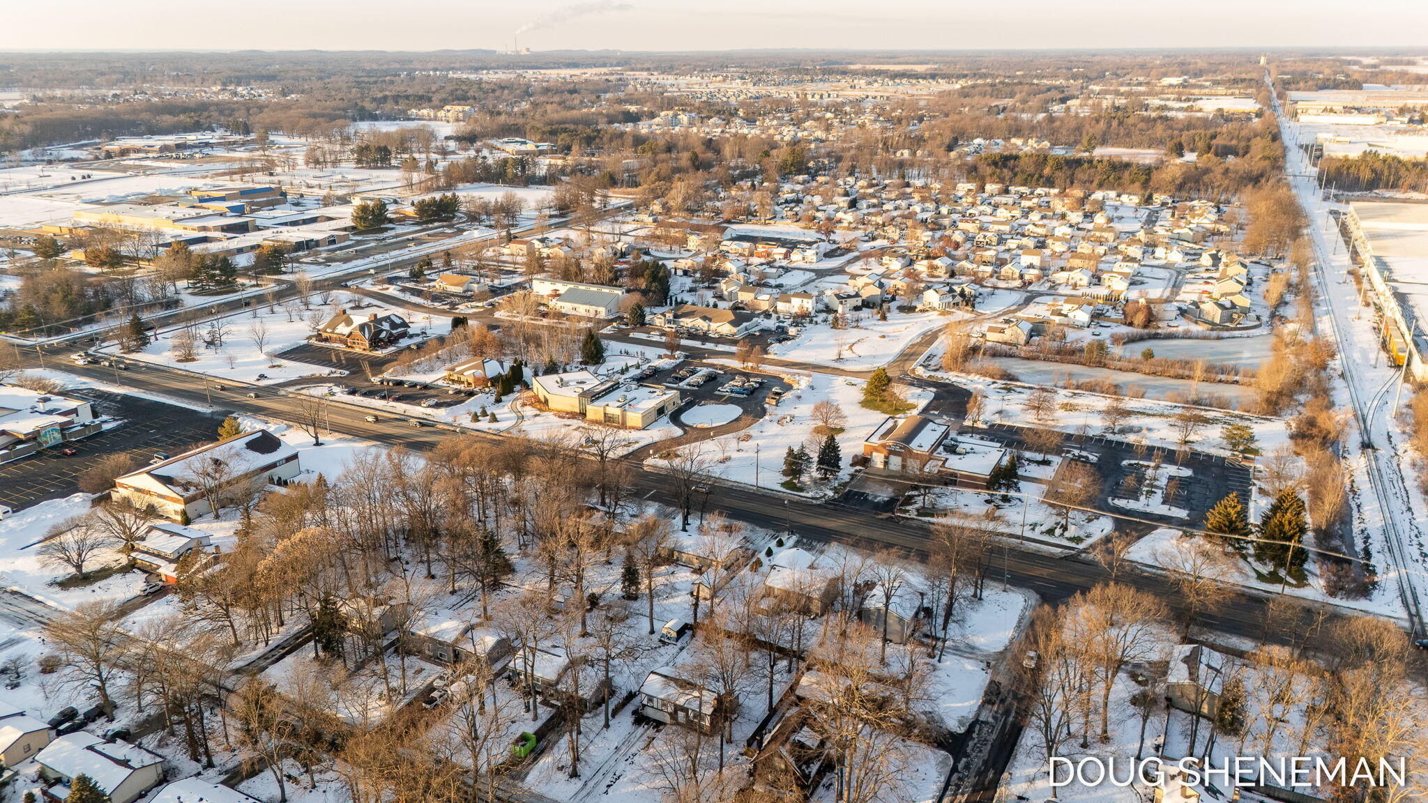 138 Riley Street Holland, MI 49424 - Photo 40 of 41 Overhead Drone View