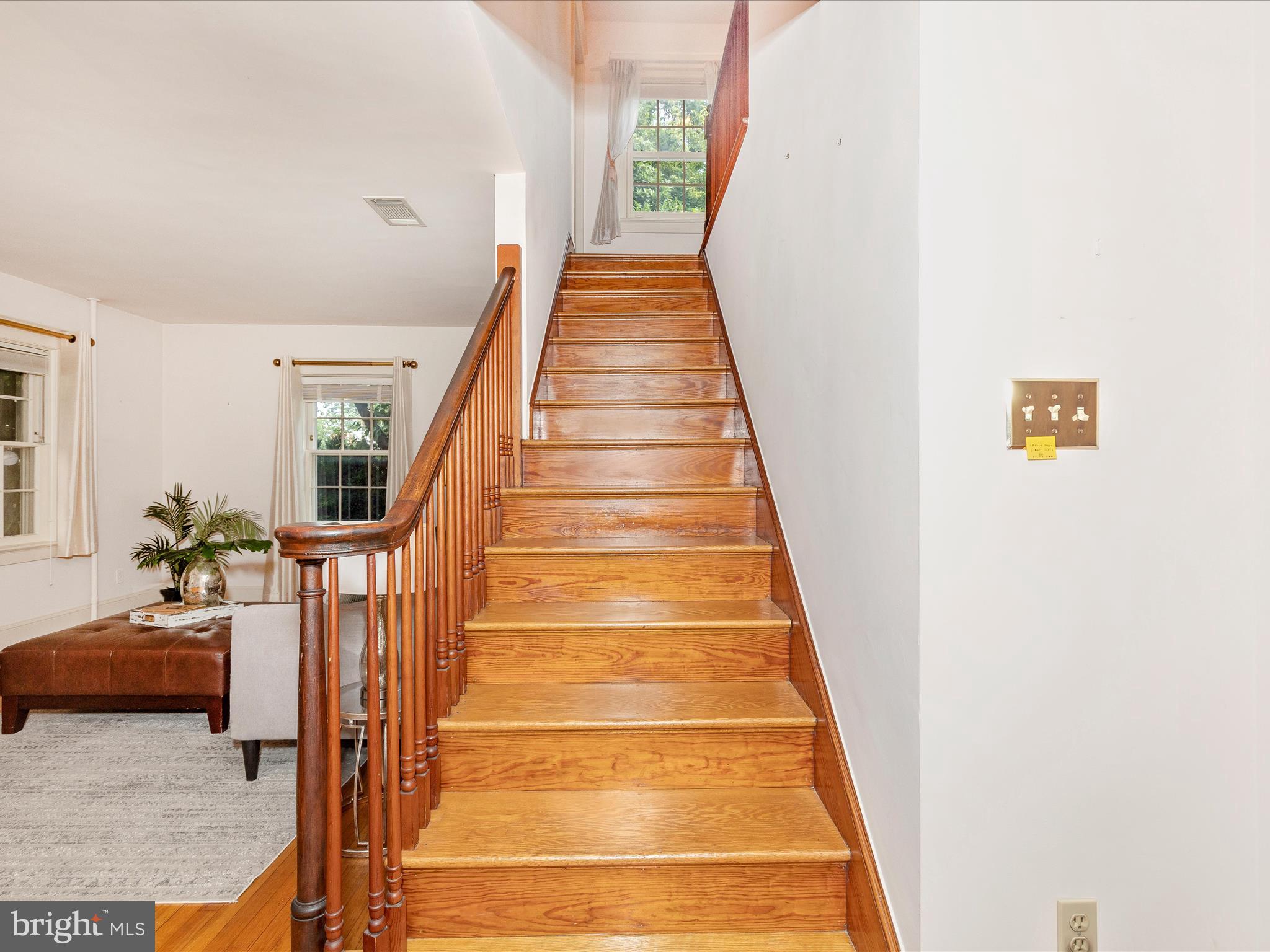 640 Wilson Place Frederick, MD 21702 - Photo 17 of 43 a view of staircase with white walls