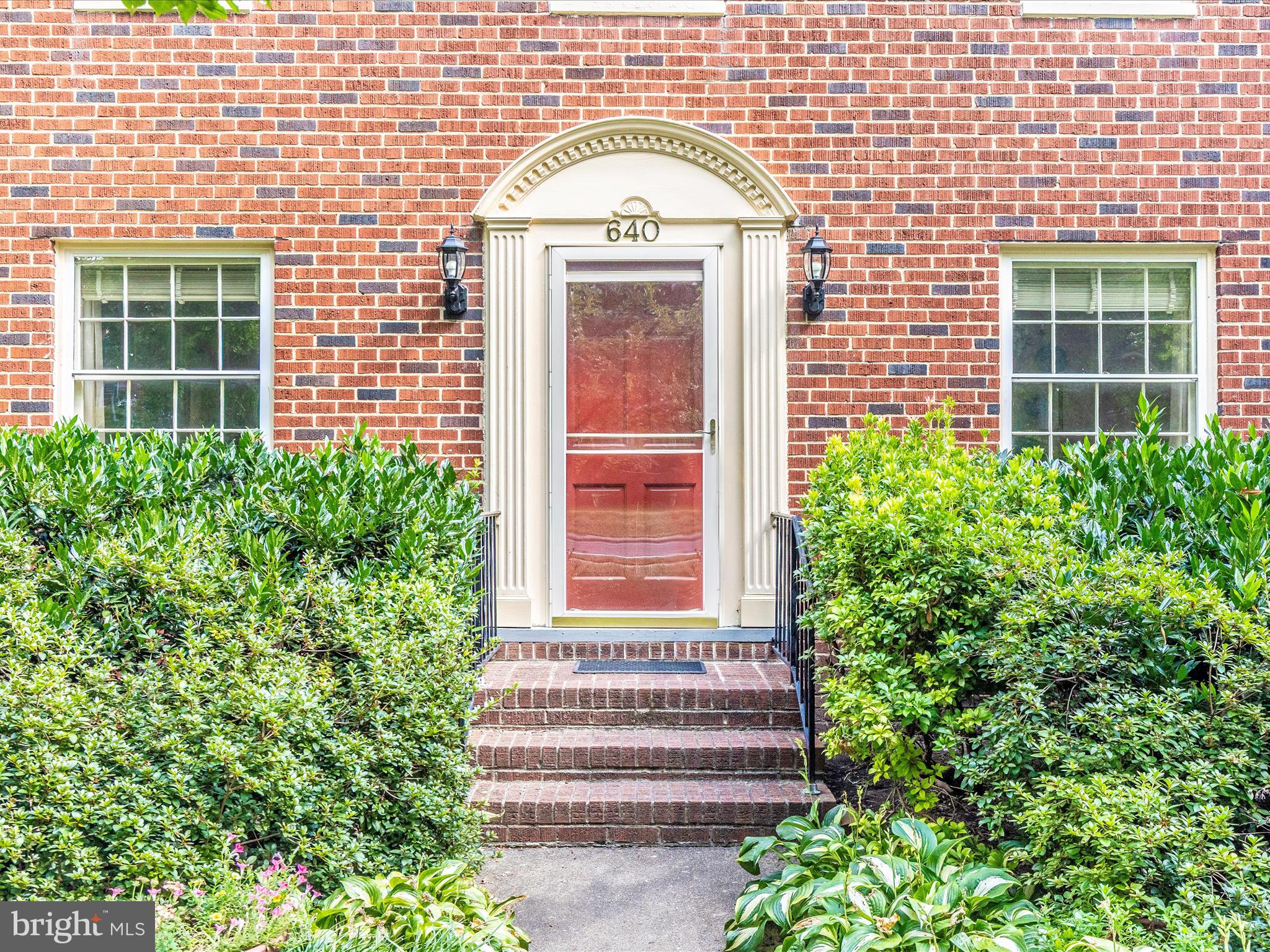 640 Wilson Place Frederick, MD 21702 - Photo 2 of 43 a view of front door with potted plants