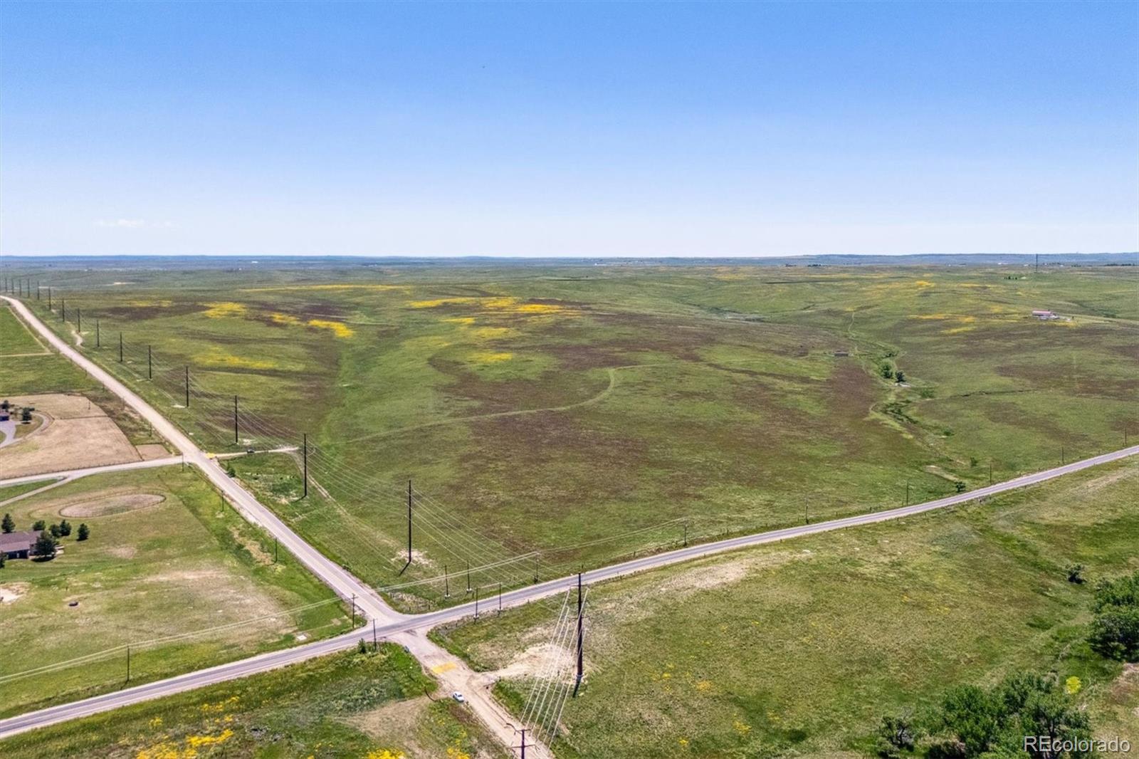 3 County Road 29 Elizabeth, CO 80107 - Photo 5 of 7 a view of a tennis court