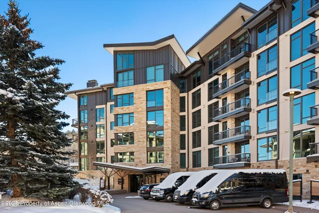 a car parked in front of a building
