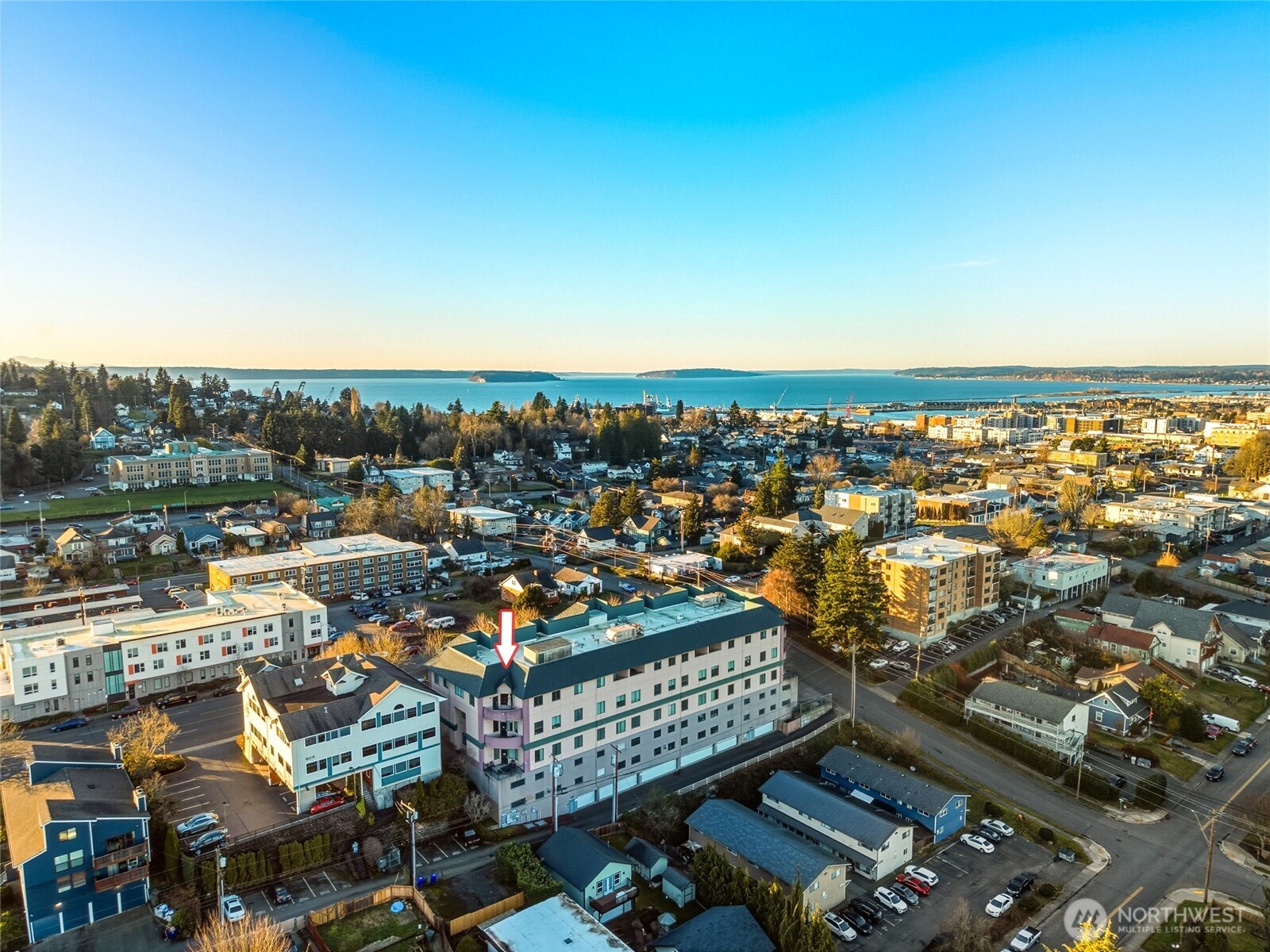 3501 Colby Avenue, Unit 311 Everett, WA 98201 - Photo 2 of 28 an aerial view of a city