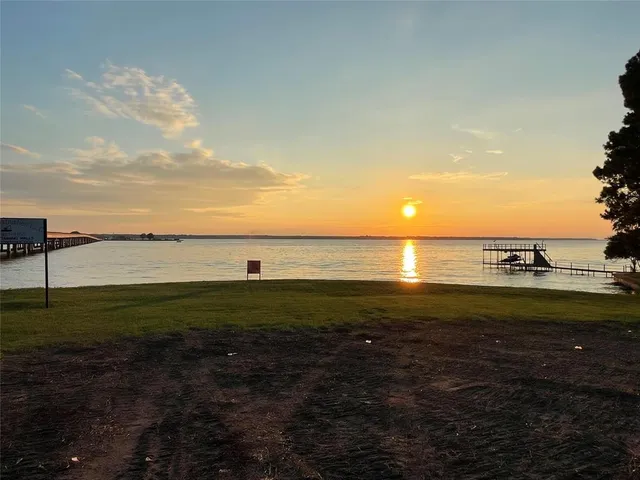 a view of an ocean and beach