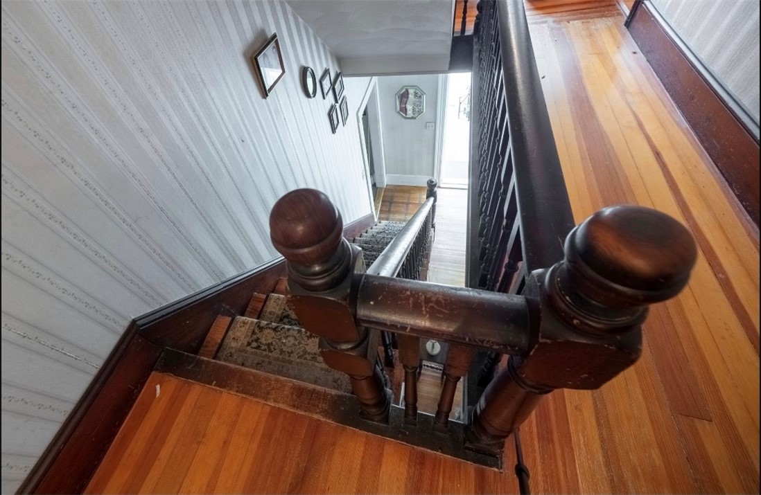 401 Summer Street Woonsocket, RI 02895 - Photo 14 of 23 Hallway and staircase