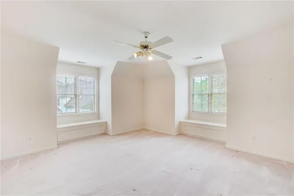 a picture of a bench in a house