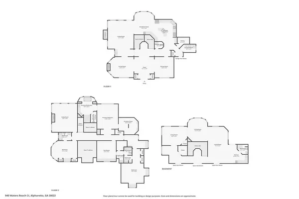 $1,200,000 | 940 Waters Reach Court, Alpharetta, GA 30022