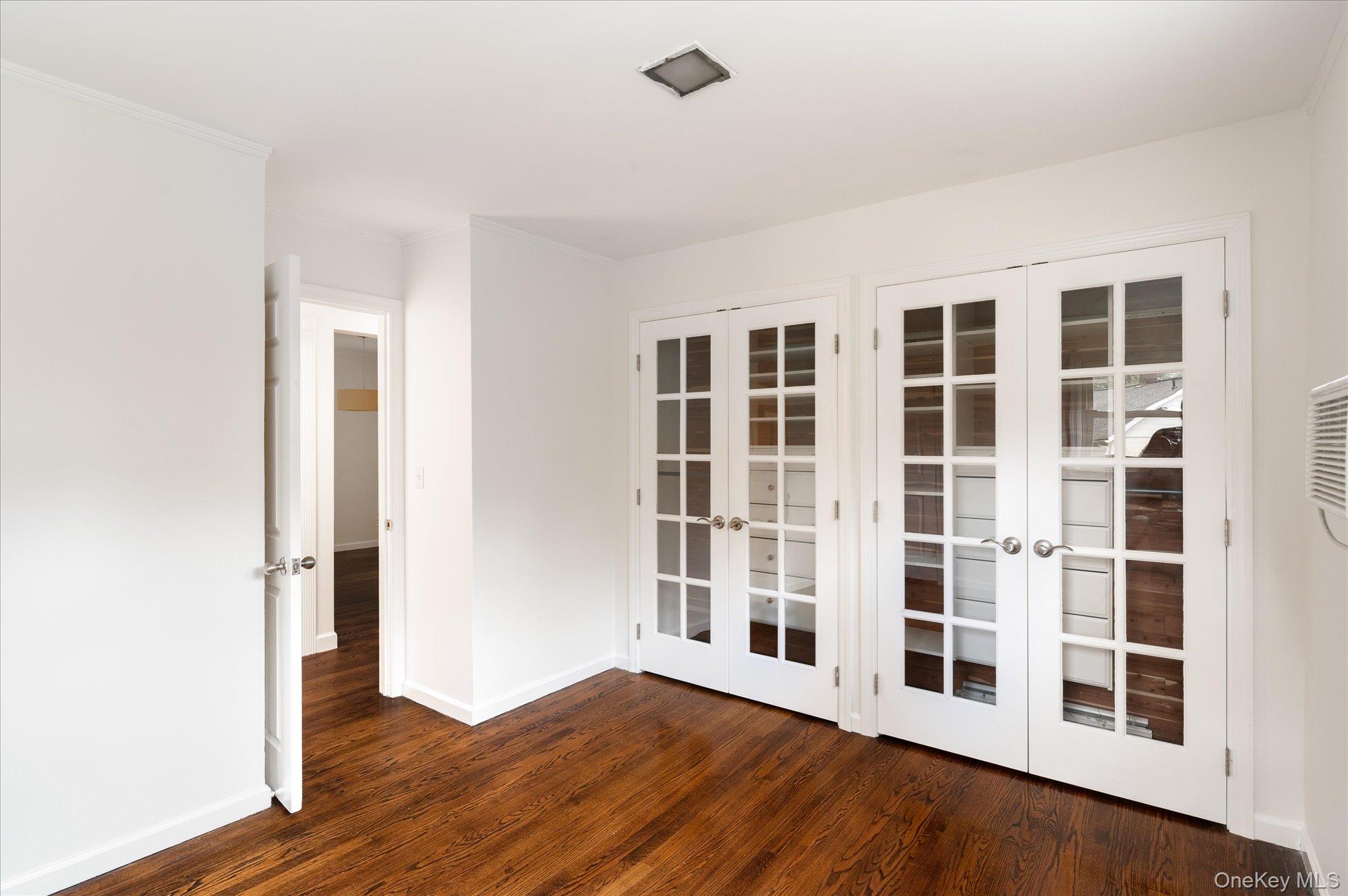 136 Pound Ridge Road Bedford, NY 10506 - Photo 22 of 31 Bedroom with French Doors to Closet