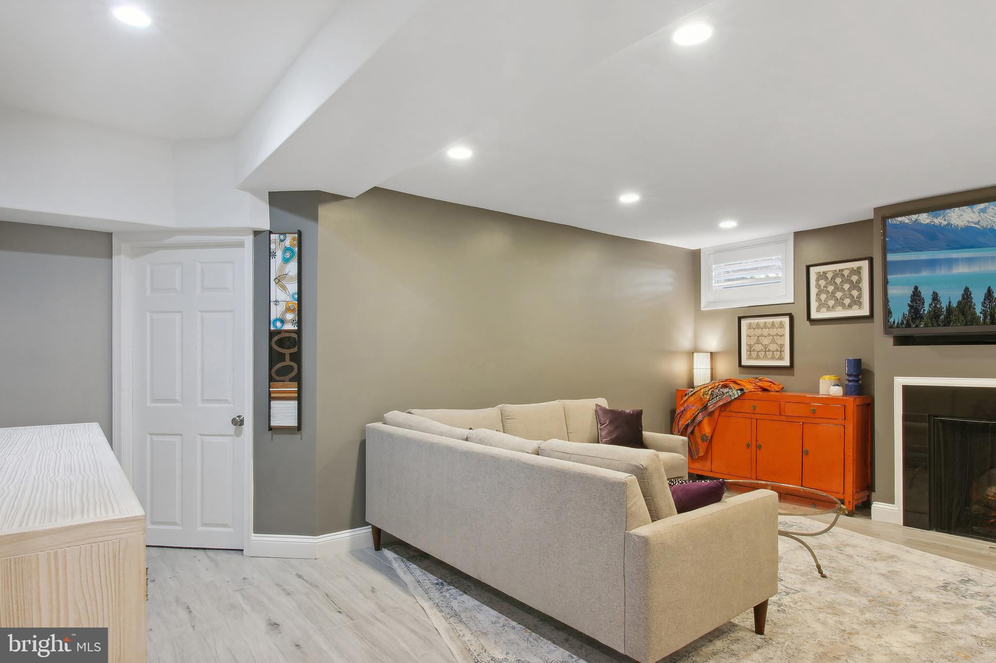 339 Tschiffely Square Road Gaithersburg, MD 20878 - Photo 38 of 48 Renovated Lower Level Recreation Room