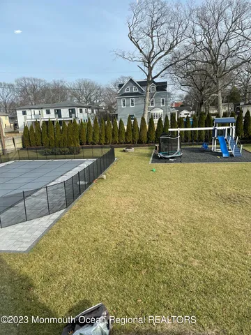 a view of a swimming pool