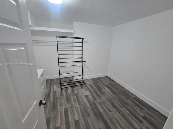 a view of walk in closet