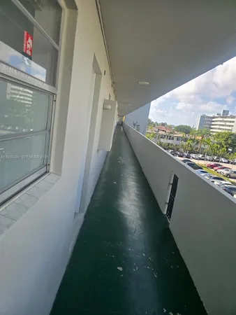a view of a lake from a balcony