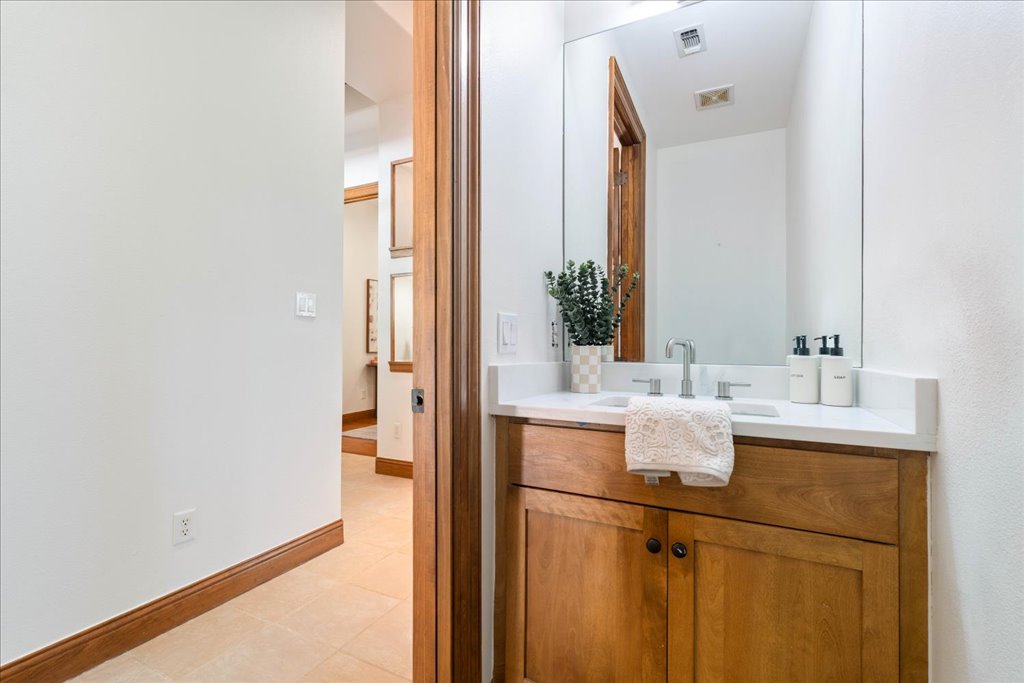 1525 Springlake Drive Dripping Springs, TX 78620 - Photo 26 of 38 a bathroom with a sink and a mirror