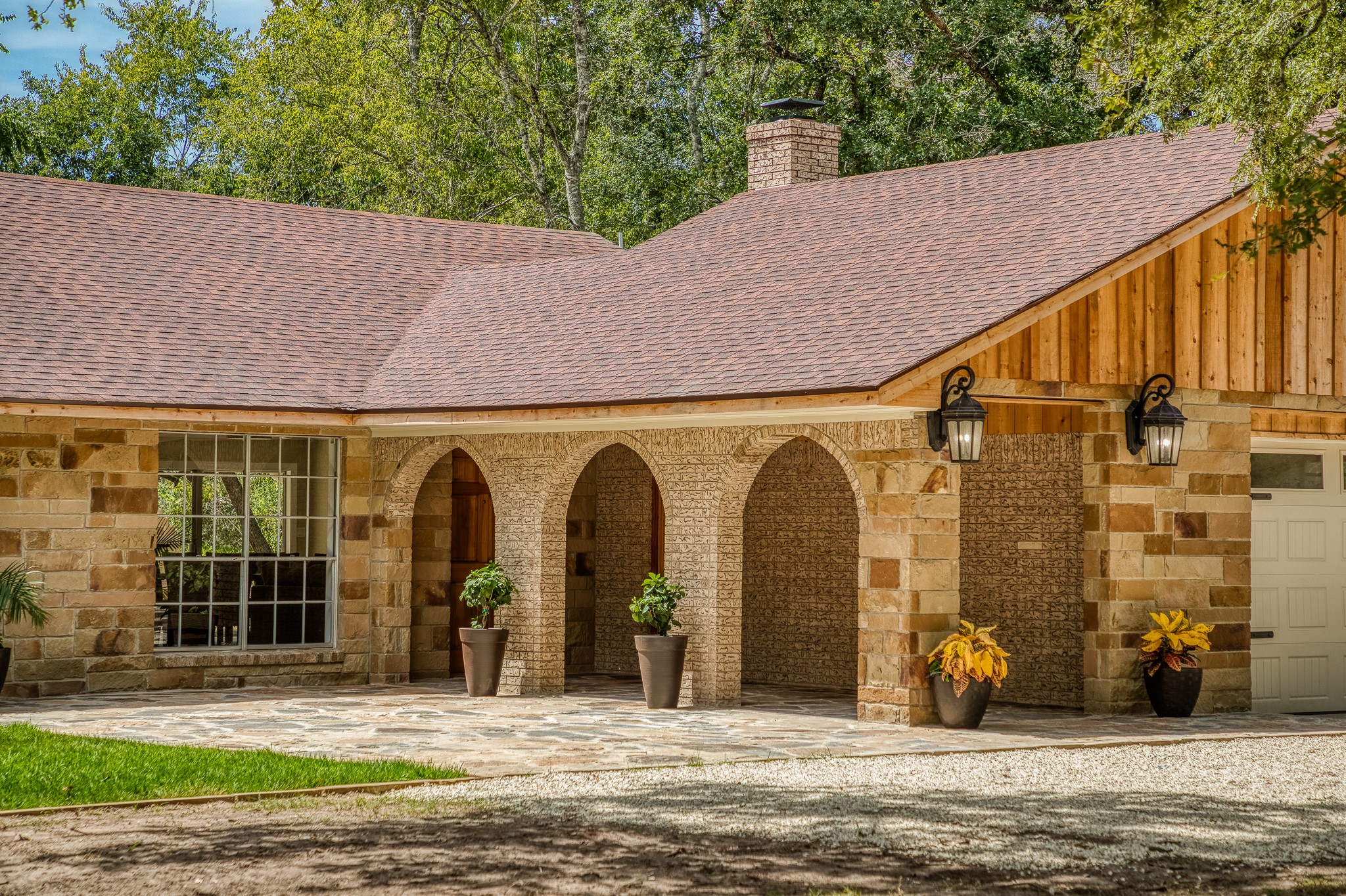 5504 Hillside Lane Brenham, TX 77833 - Photo 8 of 47 a view of swimming pool with outdoor seating and plants
