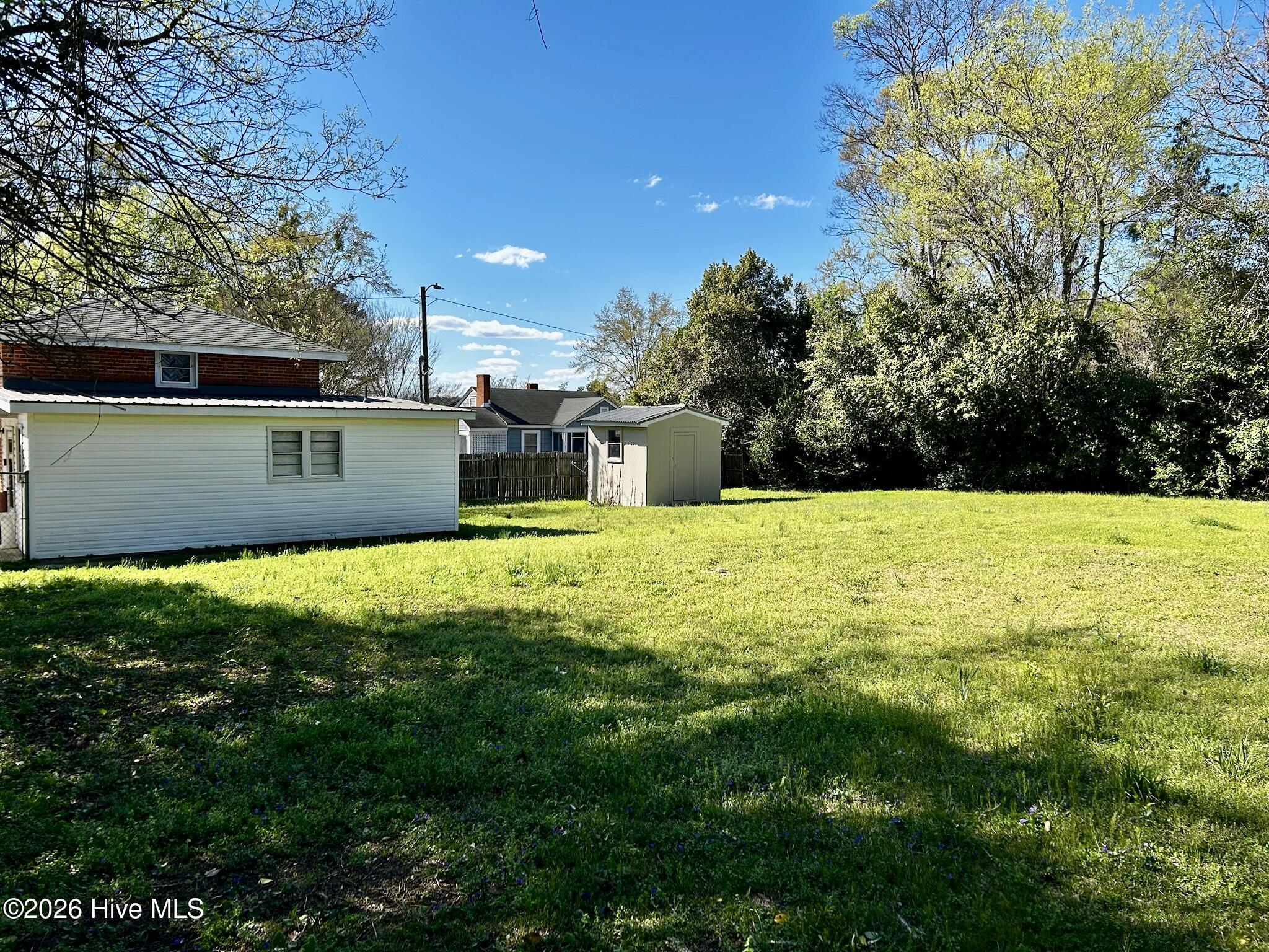 408 Vance Street Rockingham, NC 28379 - Photo 18 of 19 fenced in backyard