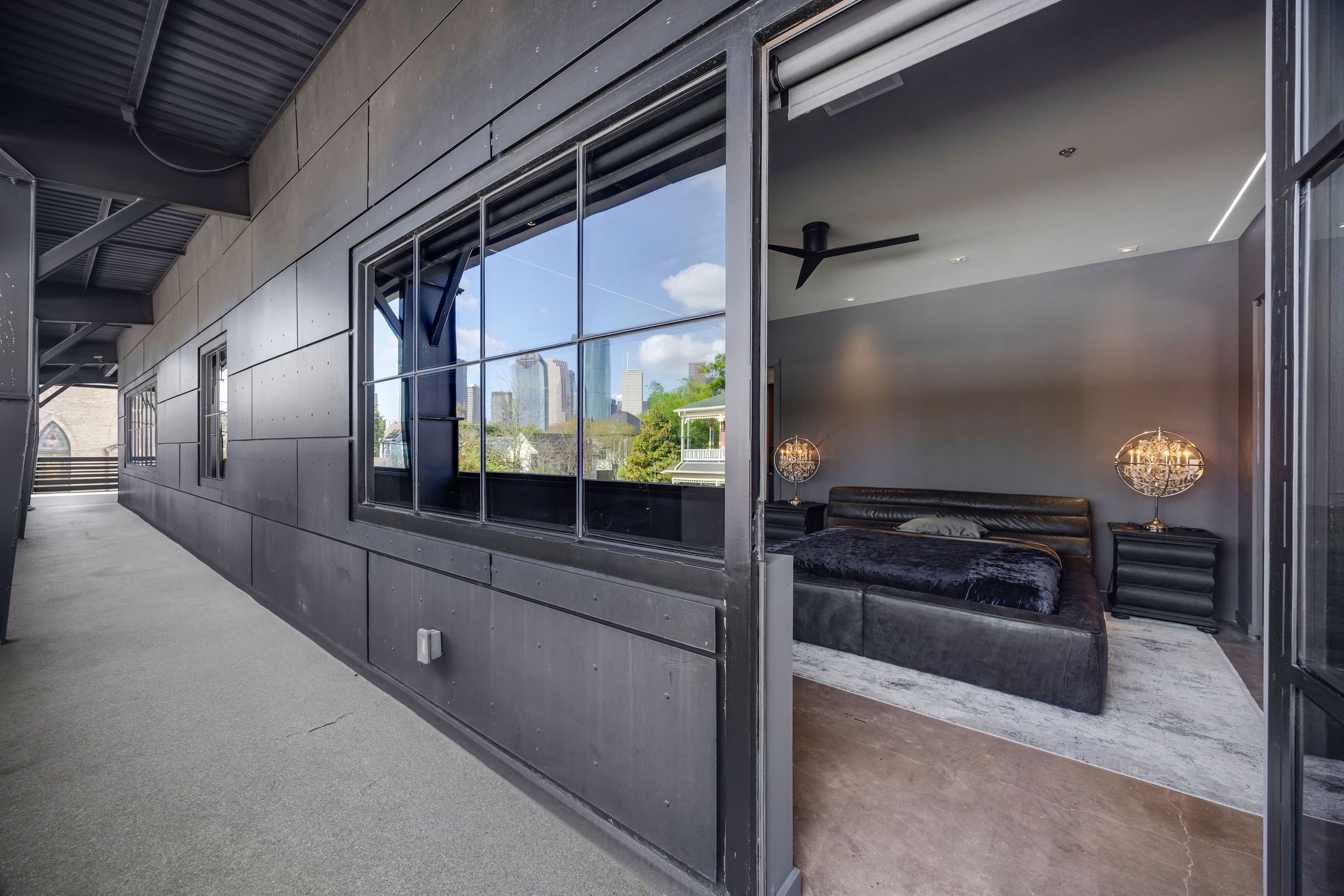 908 White Street Houston, TX 77007 - Photo 13 of 21 Private balcony access from the primary bedroom.