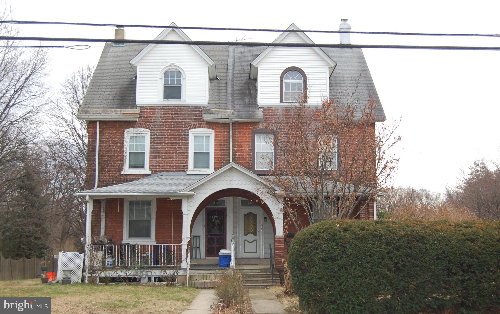 321 Ryers Avenue Cheltenham, PA 19012 - Photo 1 of 30 Front view - twin style - triplex