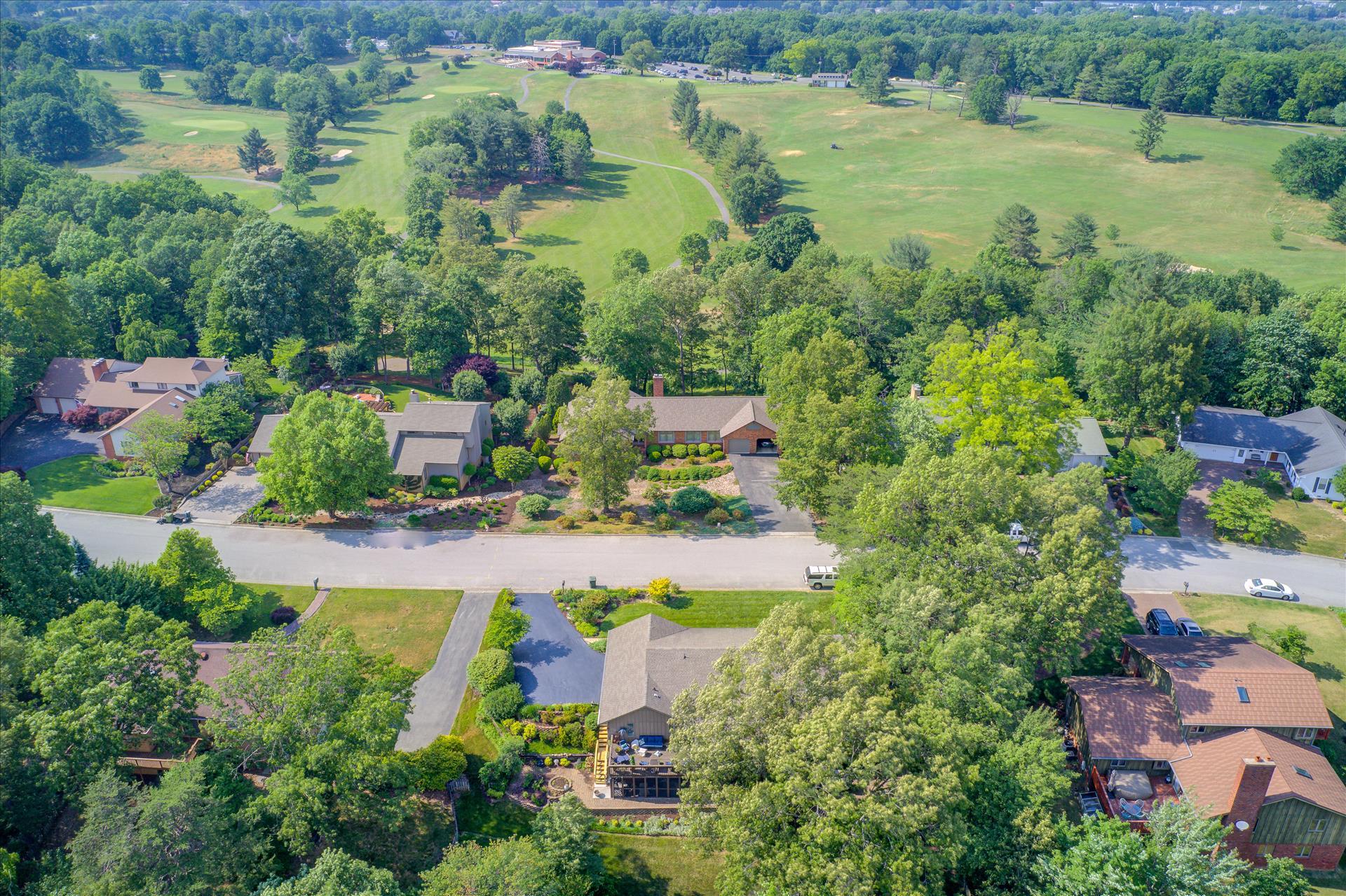 2646 Turnberry Road Salem, VA 24153 - Photo 32 of 37 Rear Aerial
