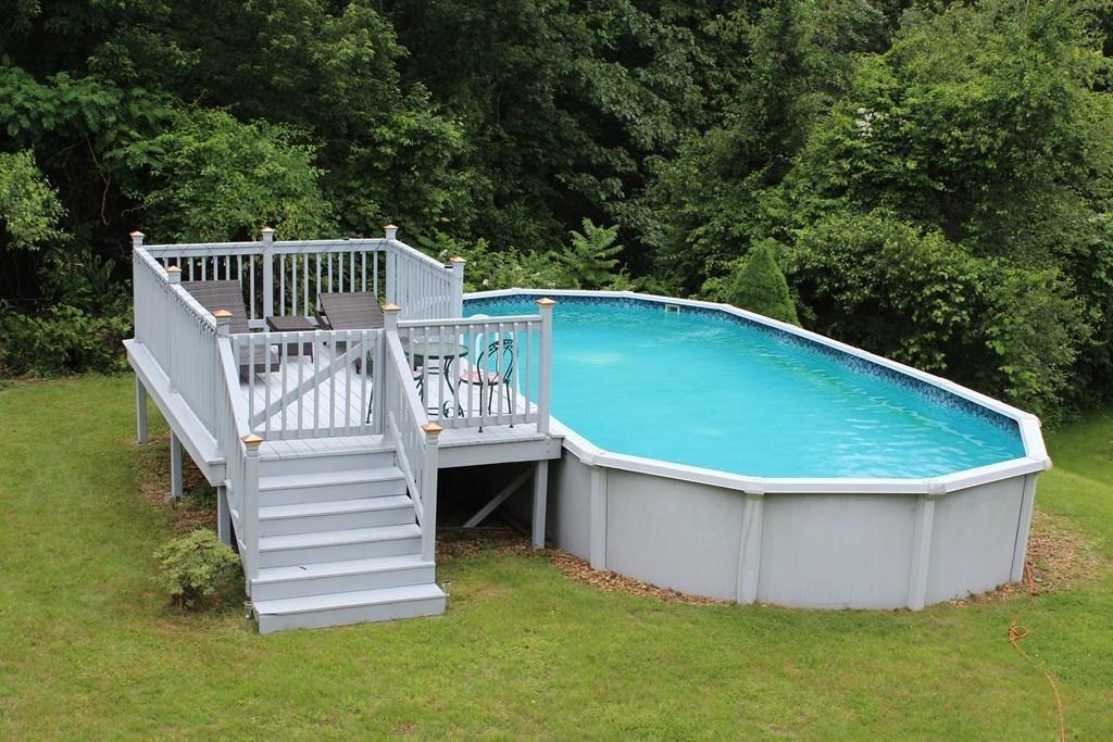 602 Southbridge Road Warren, MA 01083 - Photo 41 of 42 a view of a swimming pool with a backyard
