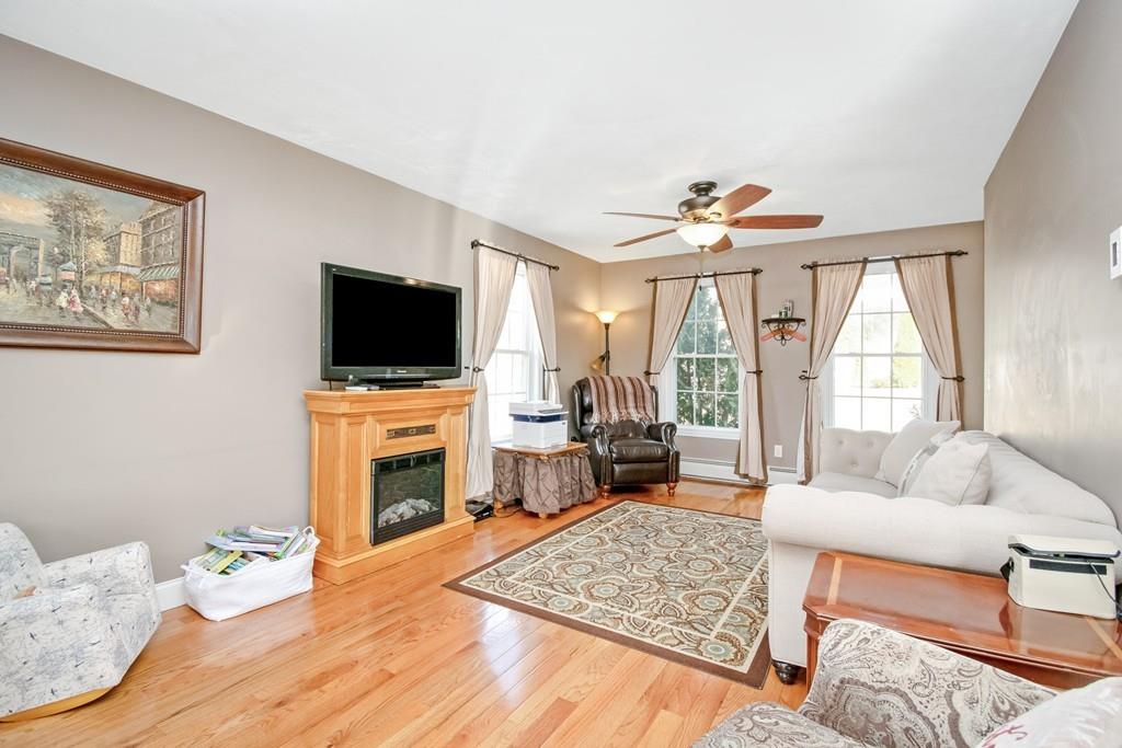 602 Southbridge Road Warren, MA 01083 - Photo 9 of 42 a living room with furniture a fireplace and a flat screen tv