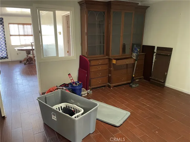 a room with furniture and window