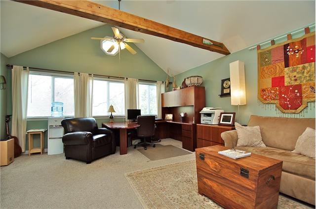 606 Riverside Drive Columbia, TN 38401 - Photo 13 of 20 Spectacular 3rd bedroom or office overlooking pool with view of the Duck River. Vaulted ceiling, ceiling fans and private access to deck.