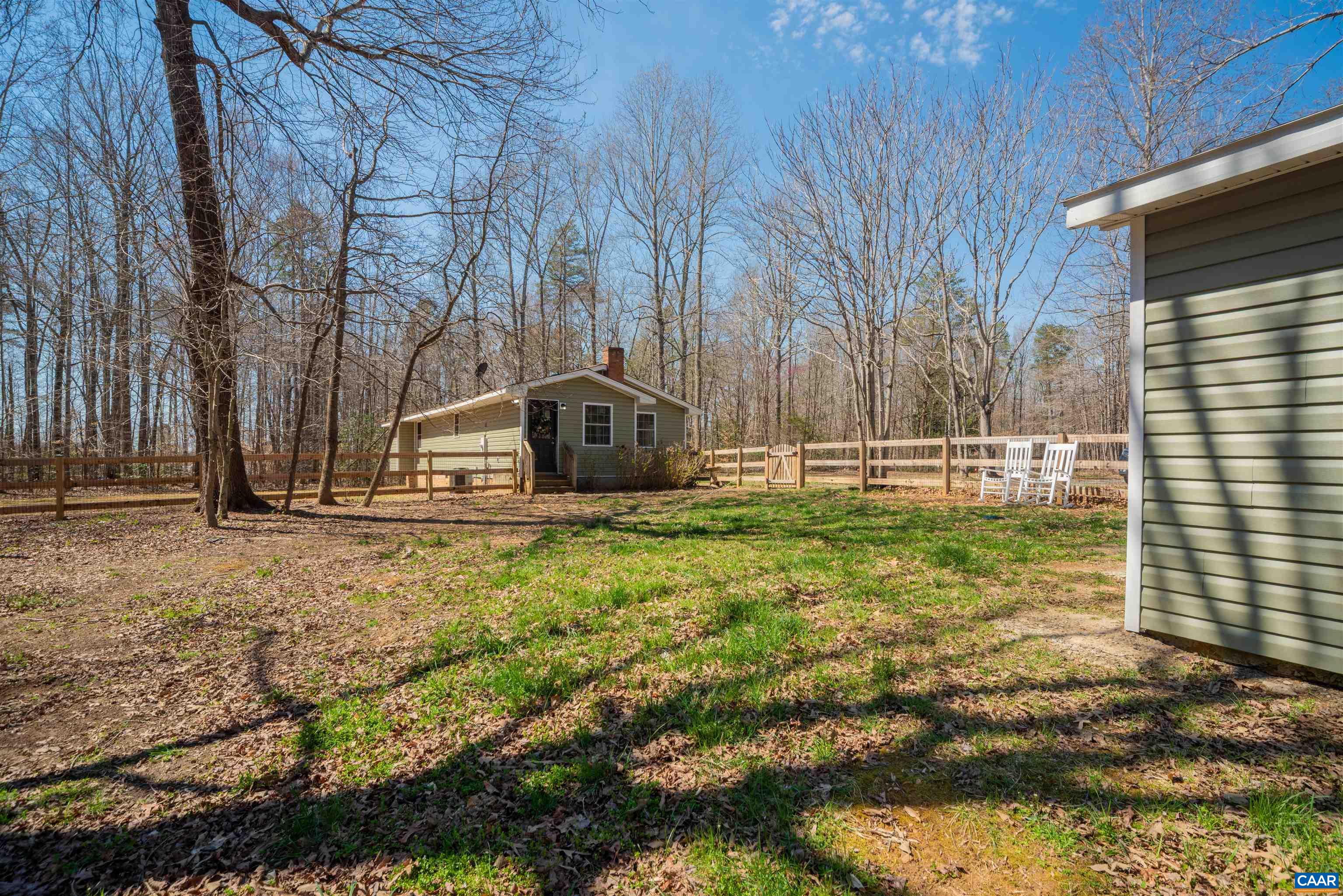 950 Apple Grove Road Mineral, VA 23117 - Photo 35 of 37 a view of backyard with large trees
