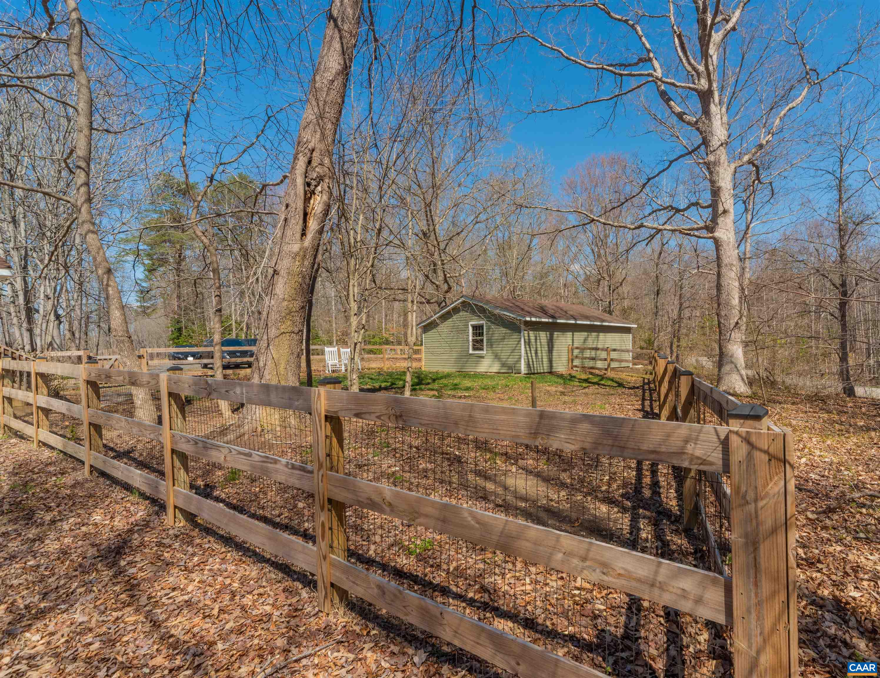 950 Apple Grove Road Mineral, VA 23117 - Photo 36 of 37 a view of a yard with wooden fence