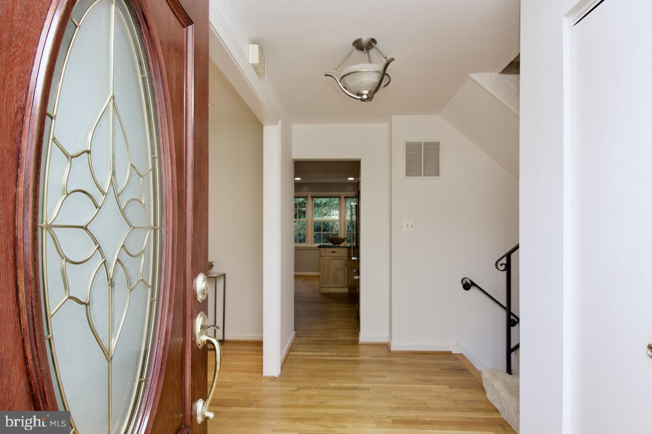 6613 Kerns Road Falls Church, VA 22042 - Photo 2 of 48 a view of an entryway with wooden floor