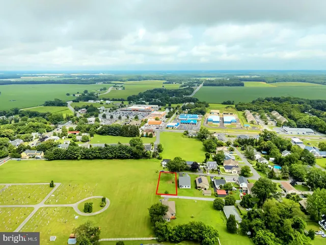 an aerial view of tennis court