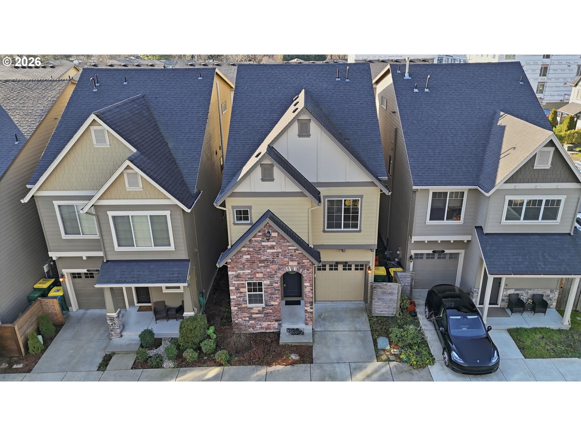 11033 Southwest Legacy Oak Way Portland, OR 97223 - Photo 42 of 47 a aerial view of a house with sitting area
