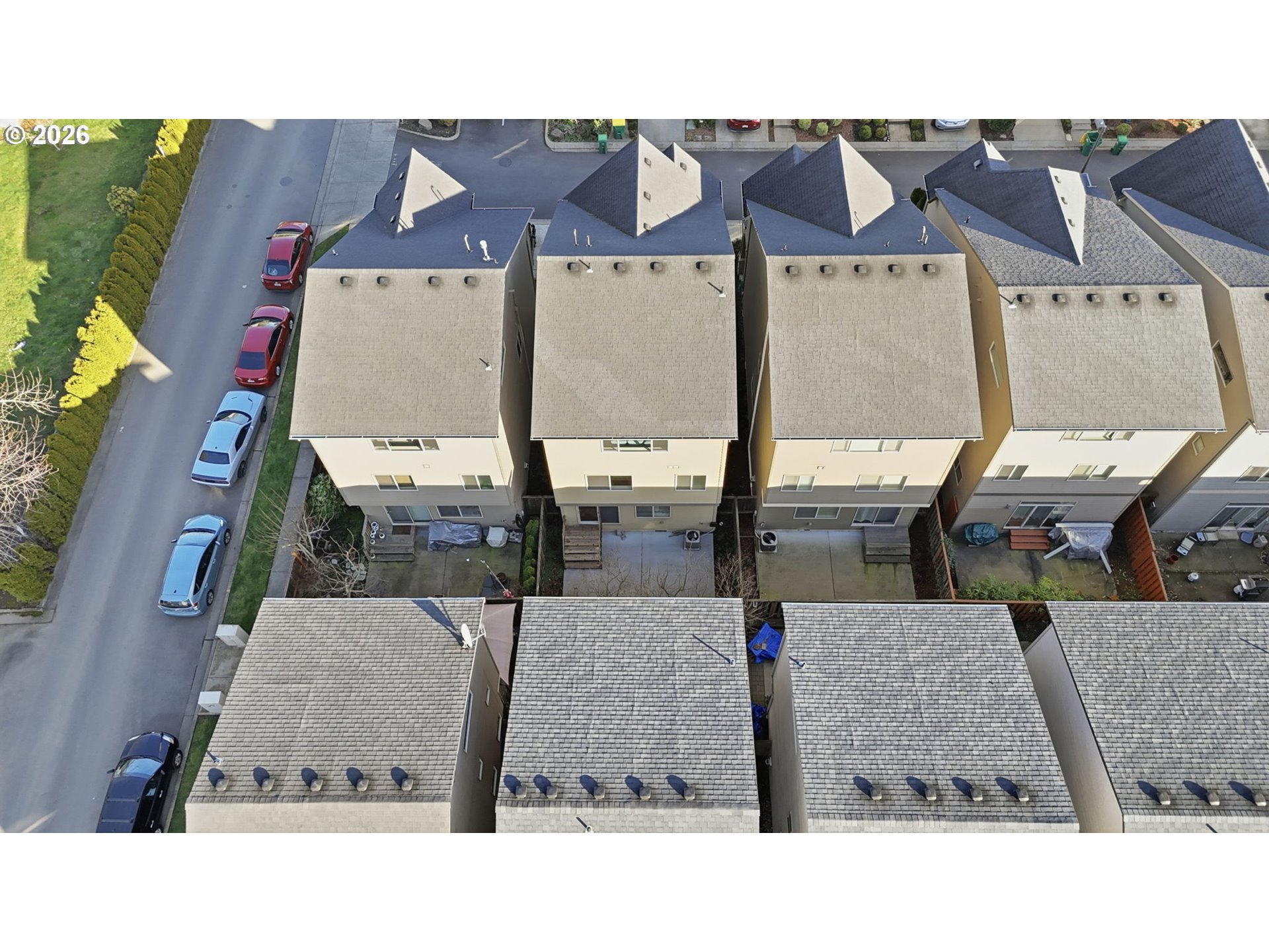 11033 Southwest Legacy Oak Way Portland, OR 97223 - Photo 43 of 47 an aerial view of houses with outdoor space